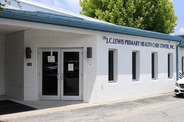 JC Lewis Primary Health Care Center Web